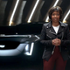 Crystal Windham, Cadillac’s director of interior design, shows off the upcoming Celestiq.